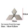 ABS Car Rear Trunk Badge Front Grille Emblem Decals Sticker for Mitsubishi Lancer Pajero V3 Exterior Accessoreies WJ0
