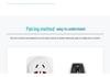 UK Wireless Remote Control Socket with Round SOS Remote, AC85V-250V