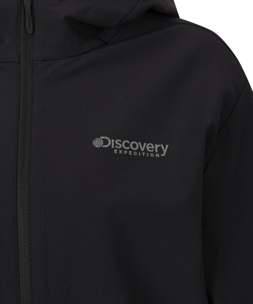 Discovery Expedition Women'S Essential Hooded Softshell Jacket (Black)