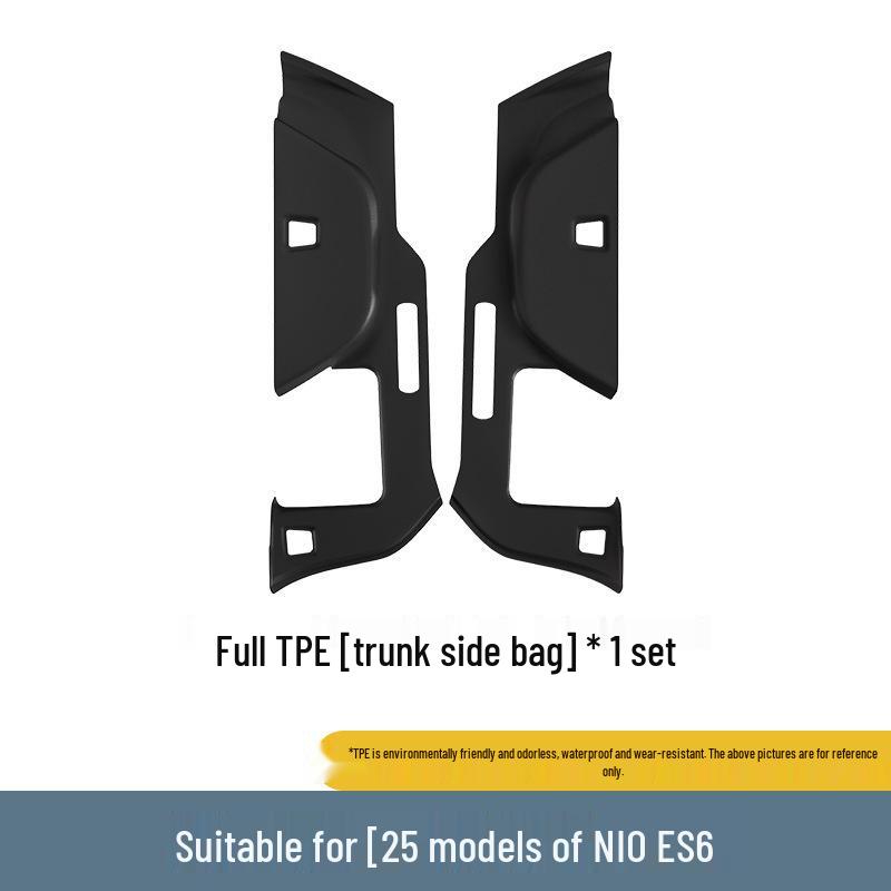 Custom TPE Car Mats for Weilai ES6/EC6 (Model Years 23-25) – Includes Trunk Mat
