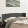 VidaXL Headboard with Ears Dark Grey 147x23x78-88 Cm Velvet3116913