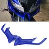 Front Fairing Aerodynamic Winglet Wing Cover Accessory Fit for Yamaha R15 V3 2017-2020Blue