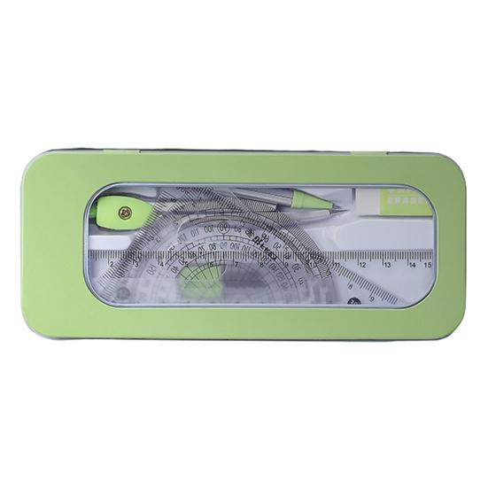 

Студенческие геометрические линейки с четкими шкалами. Превосходное легкое исследование. Точные измерения. Транспортир. Компас.