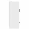 White Sideboard with Drawers 66 x 34.5 x 92 cm Engineered Wood