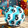 1pc Size 5 Number Five Soccer Ball, Professional Match/Training Ball, Suitable for Indoor and Outdoor Sports Games. Y62796