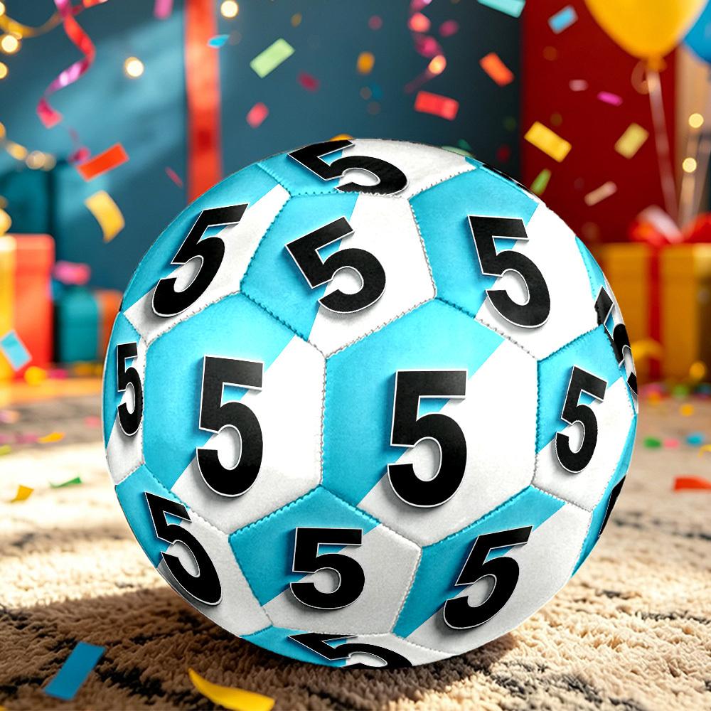 1pc Size 5 Number Five Soccer Ball, Professional Match/Training Ball, Suitable for Indoor and Outdoor Sports Games. Y62796