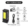 COB Work Light with Magnet LED Flashlight Camping Lamp IPX6 Waterpoof Torch USB Rechargeable Lantern As Power Bank