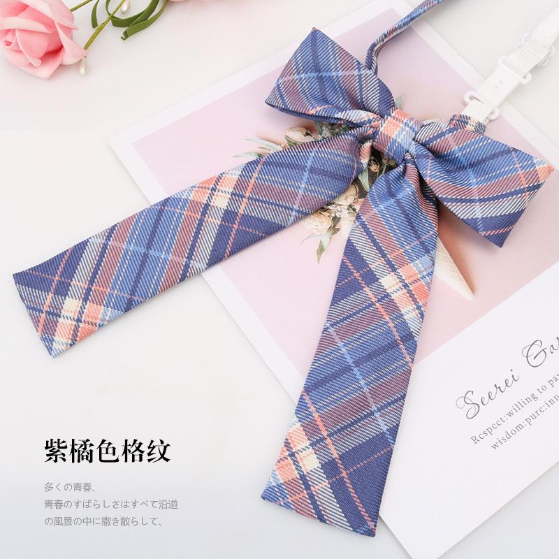 Japanese And Korean Version Of Female Collar Flower College Wind Ribbon Free Jk Bow Bow Graduation Photo Men'S Tie Sailor Suit Tide