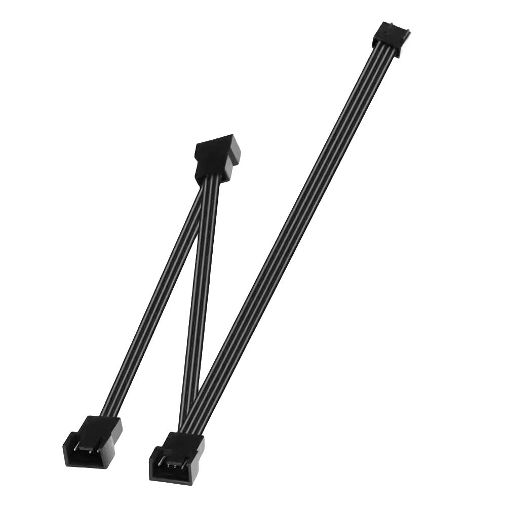 Portable Fan PWM Splitter Female To Male Power Multi Splitter PVC Insulation Material Extension Cable Connector for PC Case Fan