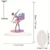 Elegante Ballettänzerin Statue - Perfekt für Party-Schreibtisch-Dekoration zu Hause, Fensterdekoration und einzigartige Geschenkideen, Tischdekorationen für Zuhause