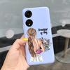 Für OPPO Reno8 T 5G Hülle Cover OPPO A78 Leopard Handyhülle Niedliche Kuh Weiche Rückseite Für OPPO Reno 8T 5G A 78 OPPOA78 A1 Pro Hülle