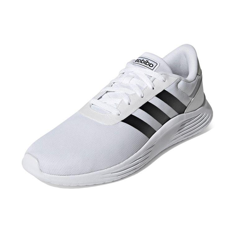 Adidas Neo Lite Racer 2.0 Casual Versatile Breathable Lightweight Low-Top Running Shoes Unisex Sneakers White GZ8221