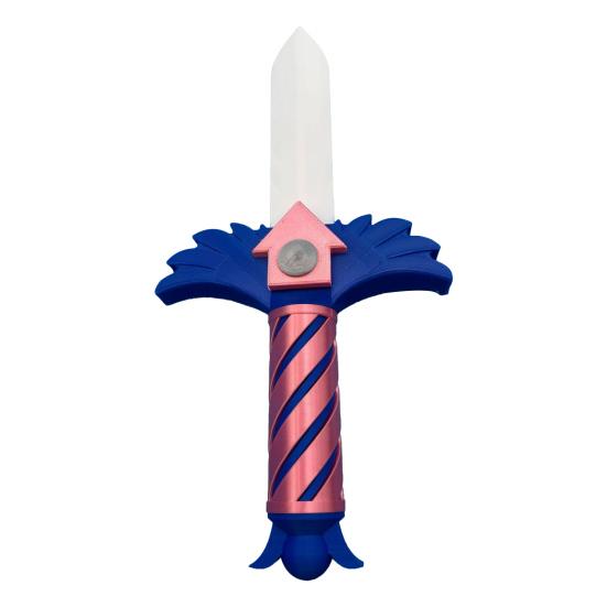 3D Printed Stiletto Toy Korean Folk Game Inspired Pocket Stiletto Heavy Duty Traditional Game Movie Character Role-play Mini Cutter Props