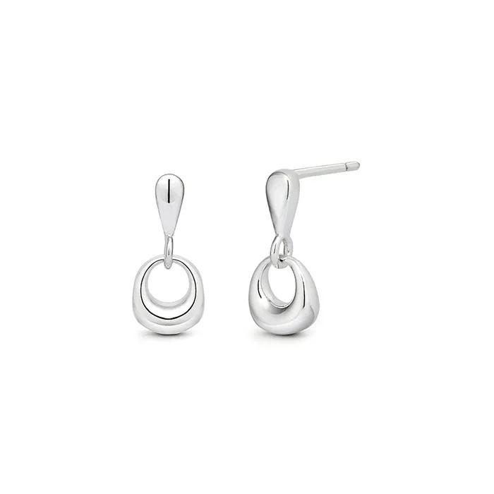 (silver 925) Dangly Mini Stud Earring