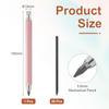 PATIKIL Mechanical Pencil Lead Holder Large Automatic Holder 20 Pencils with 2B Lead for Pink 5.6mm Drawing, Art, Sketching, Woodworking,