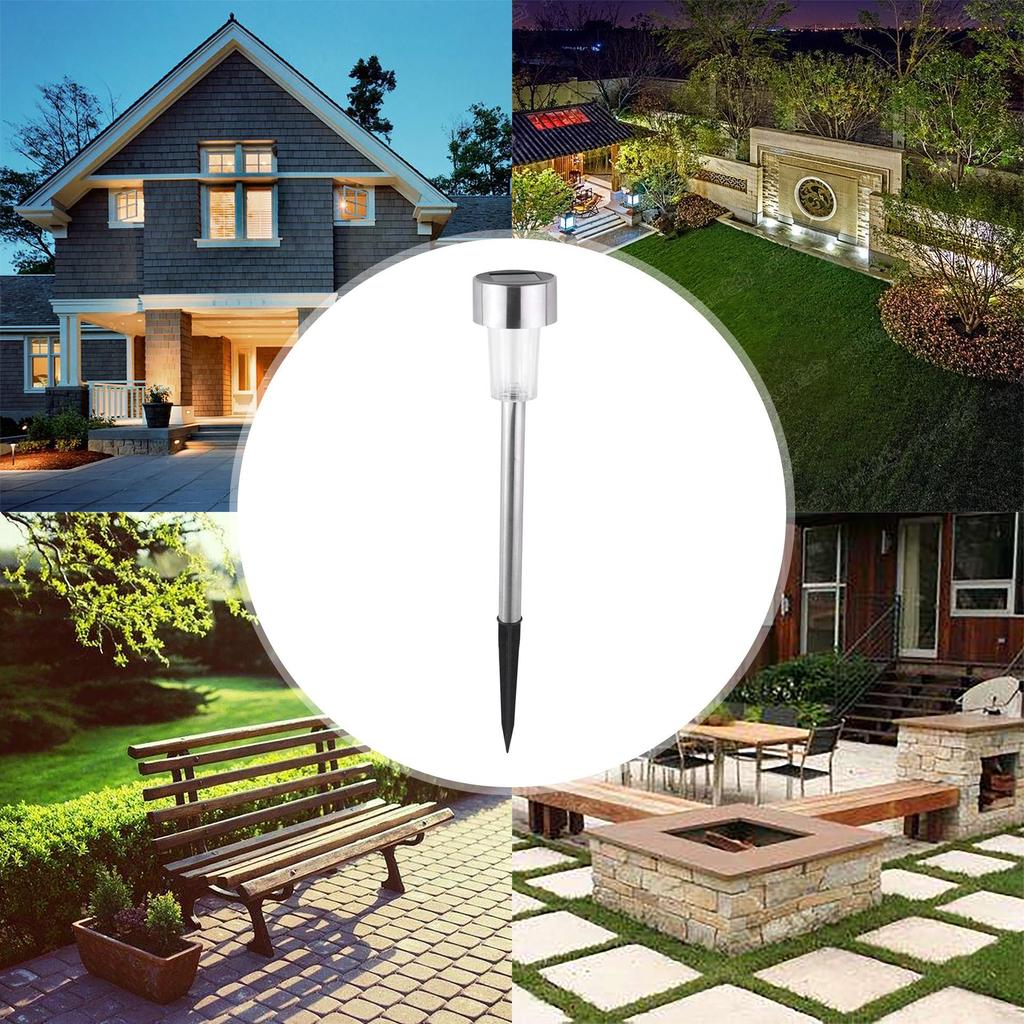 Solar-Powered LED Garden Spike Light for Outdoor Landscaping