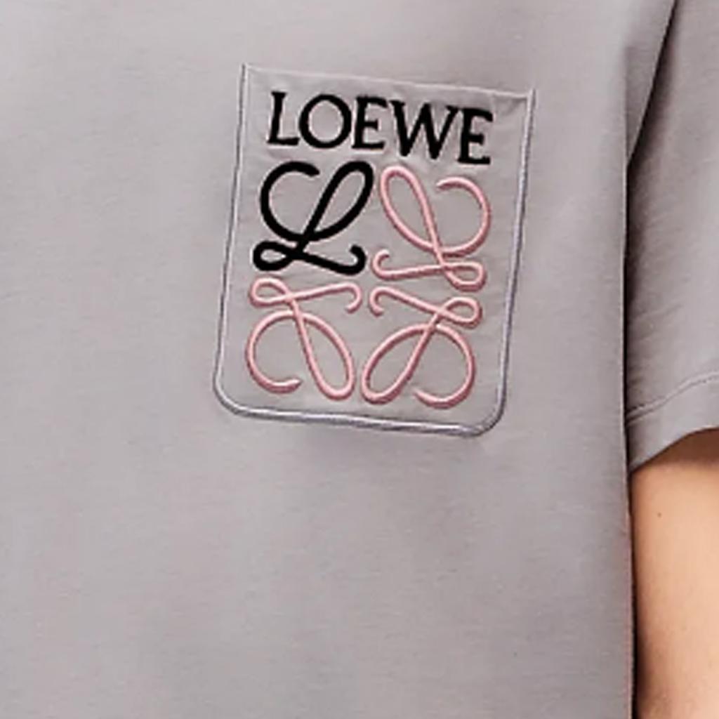 Loewe T Shirt Men's Medium Gray H526Y22X99-1210