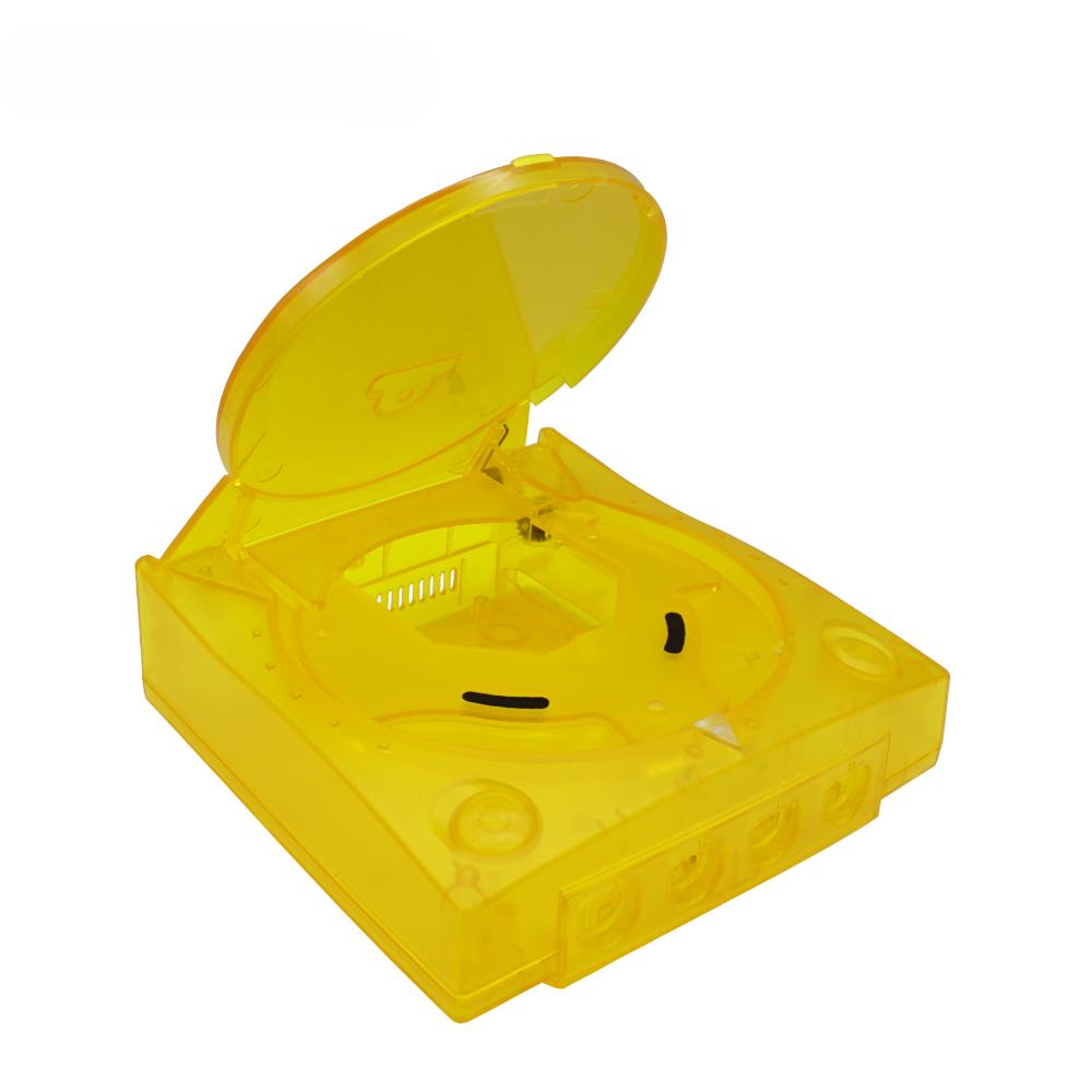 

Сменный пластиковый прозрачный чехол для игровой консоли SEGA Dreamcast DC в стиле ретро, ​​прозрачные коробки