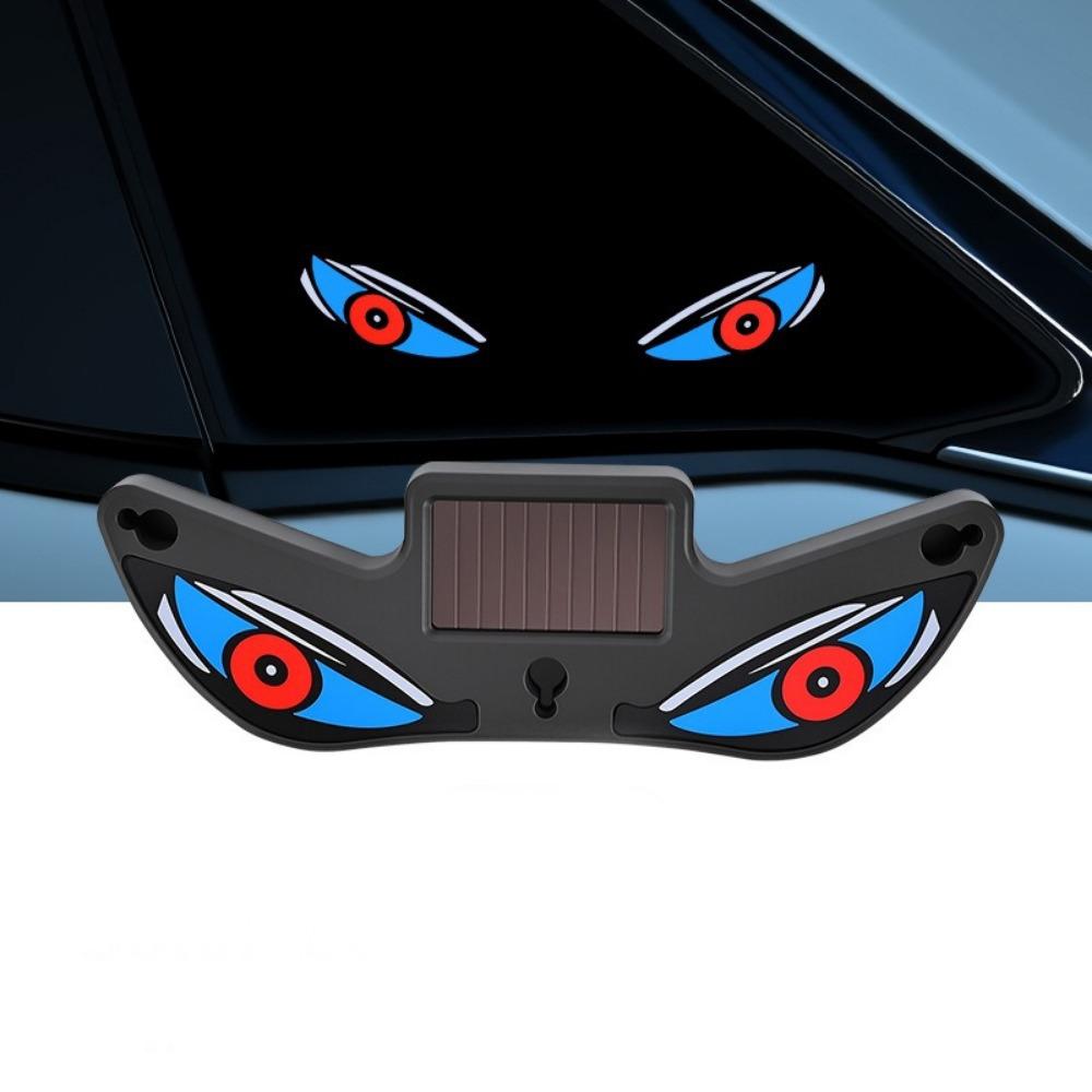 Wireless Solar Demon Eye Light Solar Powered Vehicle Signal Lights  Car Interior