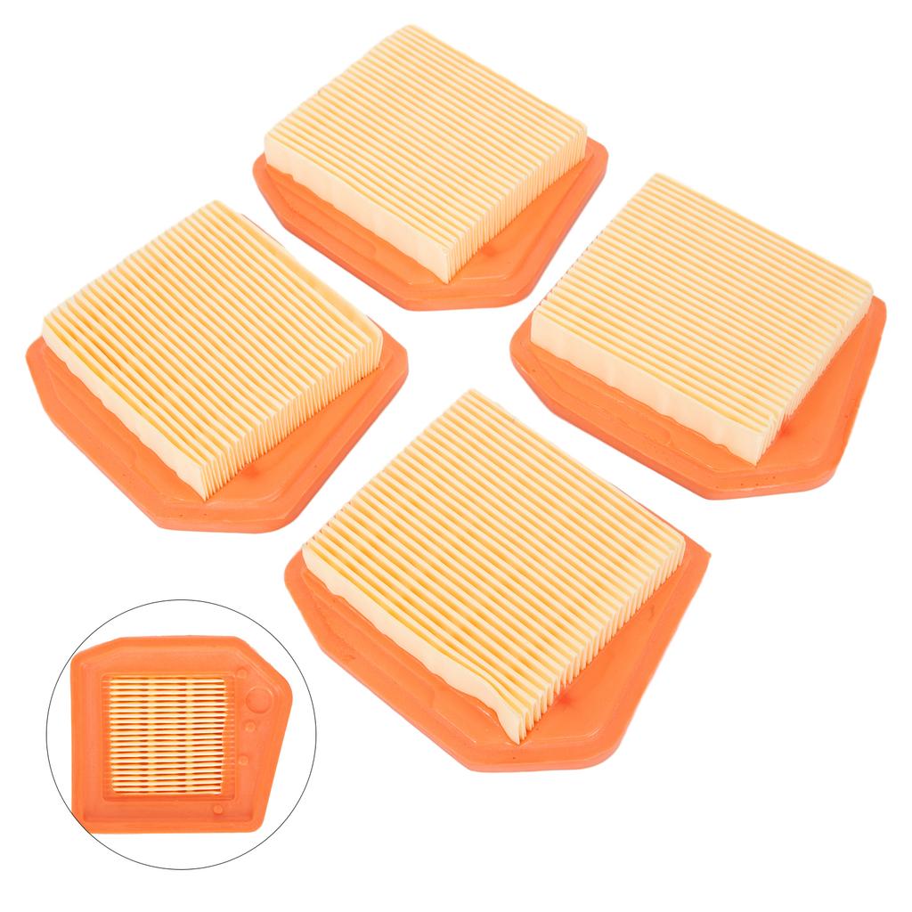 4er-Pack Luftfilter für kompatibel mit FS240R FS240CE FS260CE FS360 FS460 Freischneider Motorsense Rasenmäher Teile
