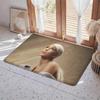 A Ariana G Grande Singer Floor Mat Eco  Flannel Doormat Non Slip Odorless Indoor Floor Rug Soft Short Plush Home Mat