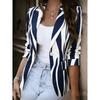 Women Elegant Long Sleeve Blazer Casual Office Formal Outerwear Coat