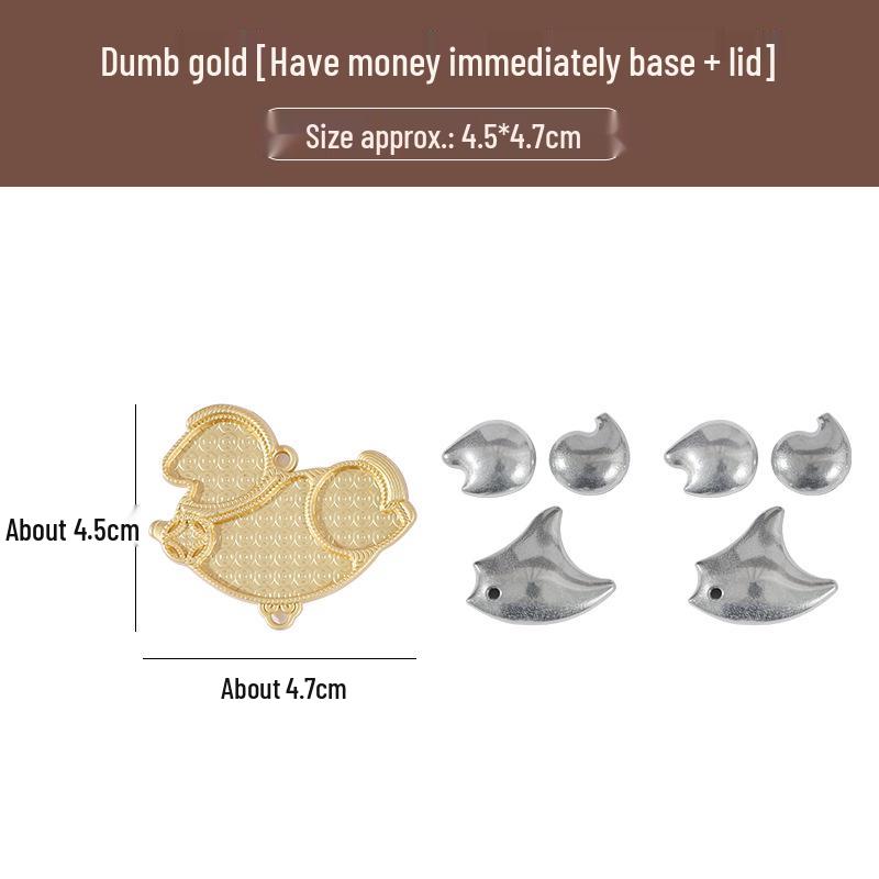 Song Brocade DIY Jewelry & Accessories Set: Necklace, Car Pendant, Earrings, Brooch, Hair Clip, Rope, Handmade Gift Materials.