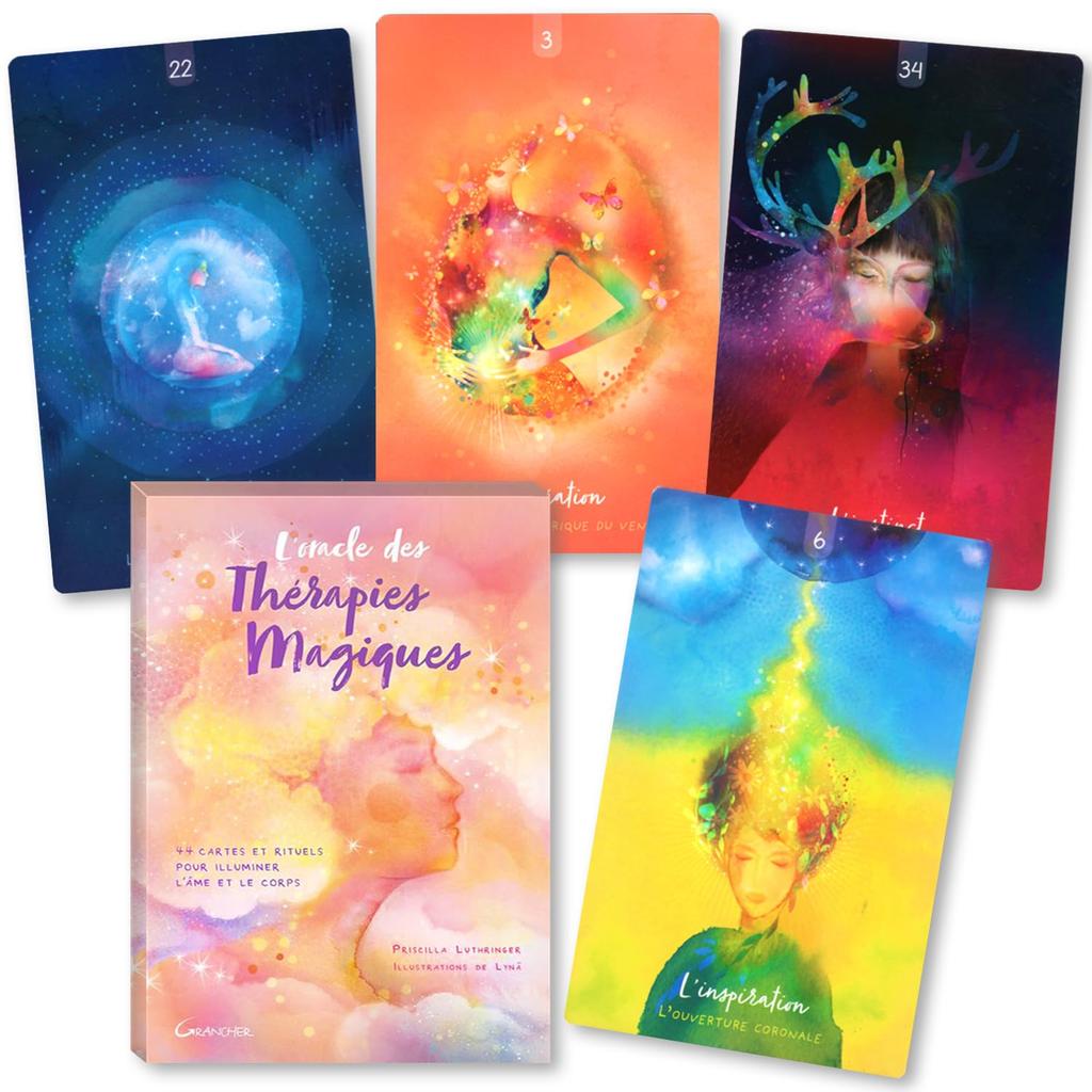 [Authentic] Magical Healing Oracle [Oracle Card Meanings In Japanese] Tarot Cards, Fortune Telling, High-Quality