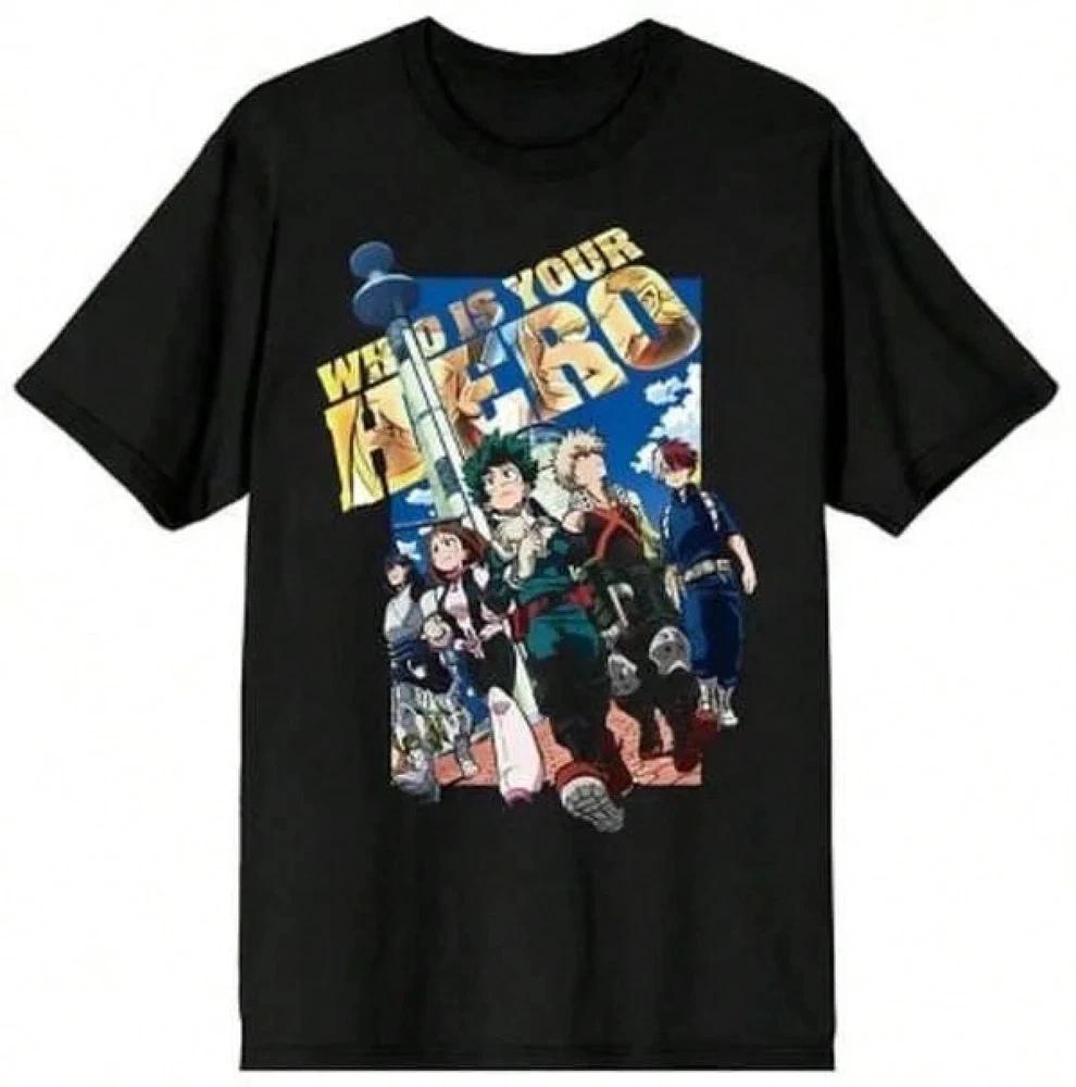 Anime Funny Who My Hero Academia Tshirt Unisex S