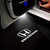 2Pcs Car Logo Lamp Welcome Lights Auto Emblem Projection For Honda Civic Fit Accord City Vezel CR-V S660 Odyssey HR-V Insight