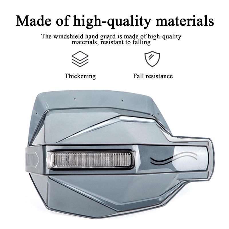 Universal Handguard Hand Shield Protector Windshield Dirt Bike Hand Guards Motorcycle Hand Wind Protector