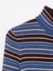 European Style Striped Knit Pullover for Women - Spring 2026 Collection