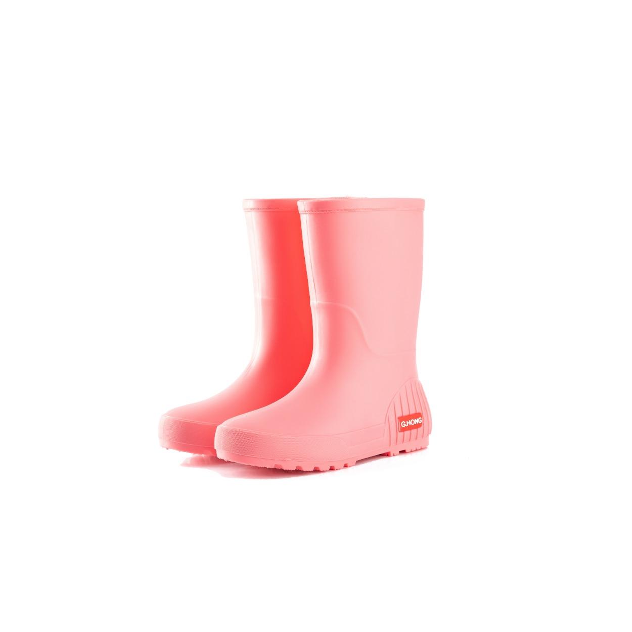 Взрослые женские ПВХ водонепроницаемые рабочие садовые резиновые сапоги 37 светло-розовый