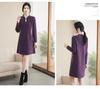 Stylish Wool Winter Dress for Middle-Aged & Elderly Women 2025