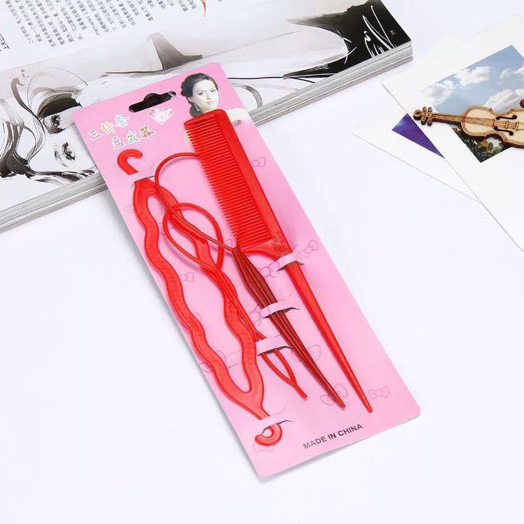 Versatile Updo Styling Tool & Pick Comb for Kids
