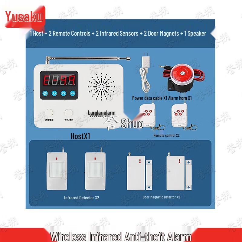Беспроводной инфракрасный противоугонный сигнализатор