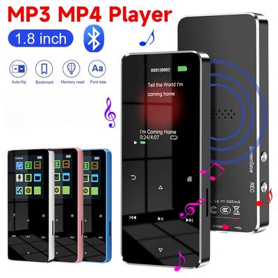 1,8 zoll TFT MP3 Player USB 2,0 3,5mm Jack Bluetooth-kompatibel 5,0 Musik Player Kein Radio mit E-book aufnahme Eingebauter Lautsprecher