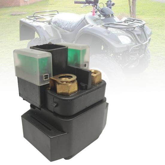 Starter Solenoid Relay High Performance Rust-proof Black Motorbike Starter Relay Switch