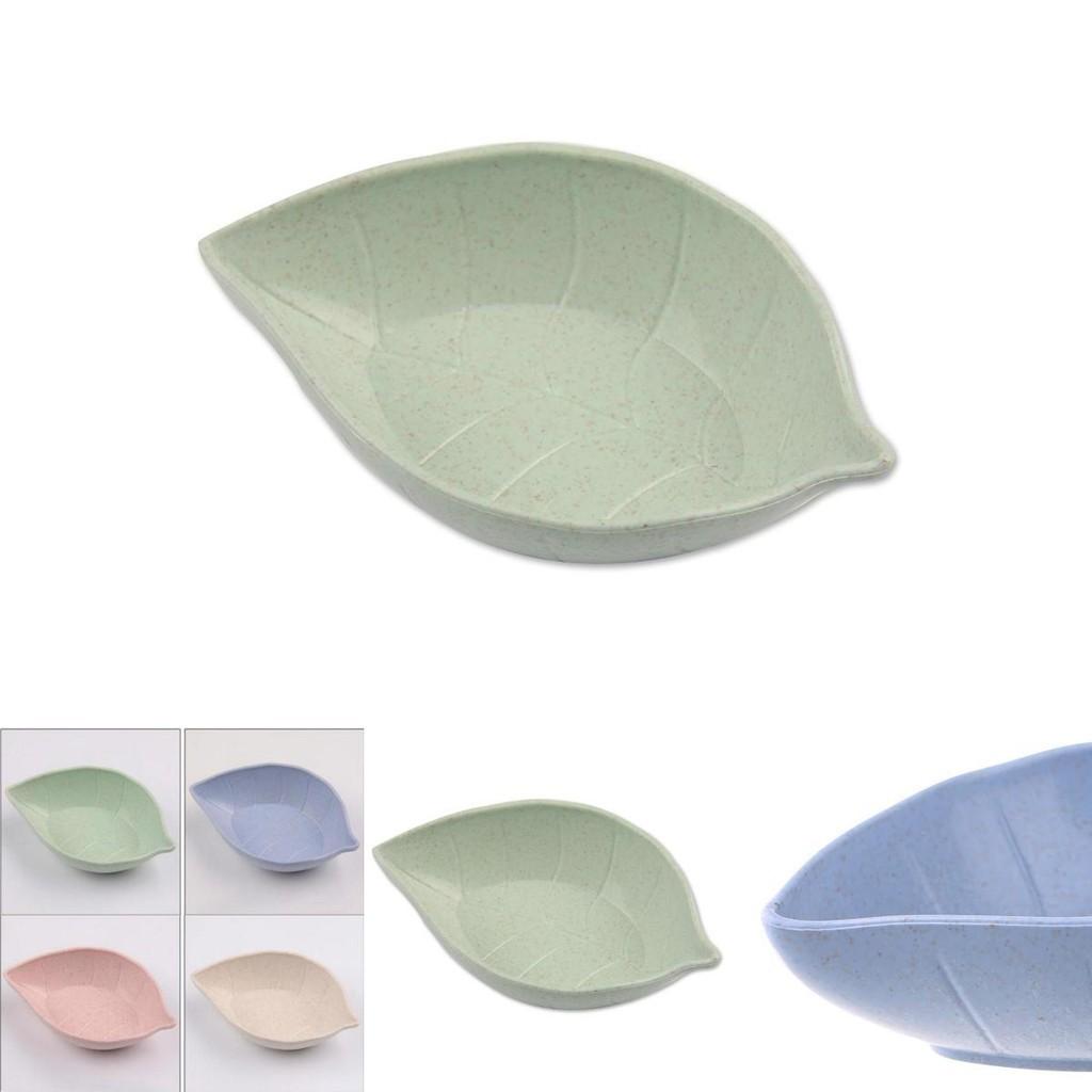 Eco-friendly Wheat Straw Sauce Dish Featuring Stylish Colors For Seasonings And Dips