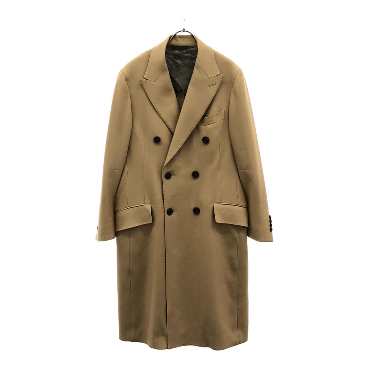 

Durban Сделано в Японии 100% шерсть Длинное пальто LL бежевый Мужское Б/У