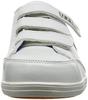 Tartex Safety Work Shoes AZ51632, Heel Tread, Steel Toe Cap, Velcro Closure, 3E, White, Size 26.5 cm