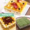 9 inç Yapışmaz Kare Kek Tava Kolay Bırakılan Kaymaz Yüksek Sıcaklığa Dayanıklı Silikon Kek Kalıbı fırın tepsisi DIY Malzemeleri