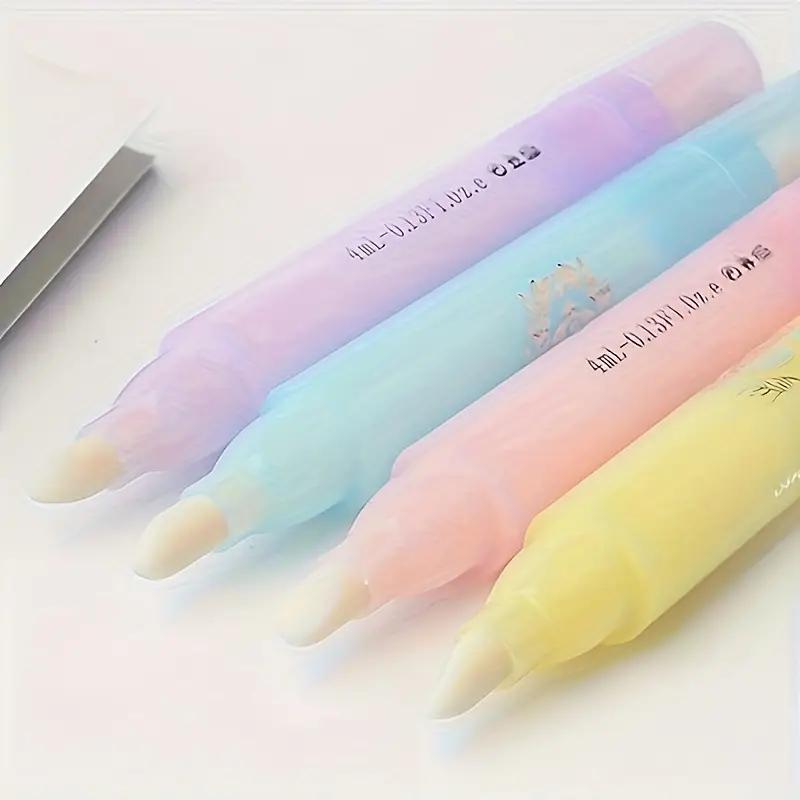 1Pcs Nail Art Manicure Beauty Nail Corrector Pen Varnish Cleaner Polish Remover Mistakes Correction Random Color