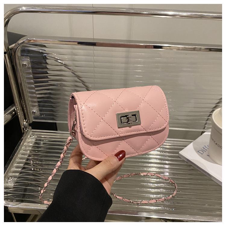 2025 Women's High-End Mini Crossbody Coin Purse with Silver Chain