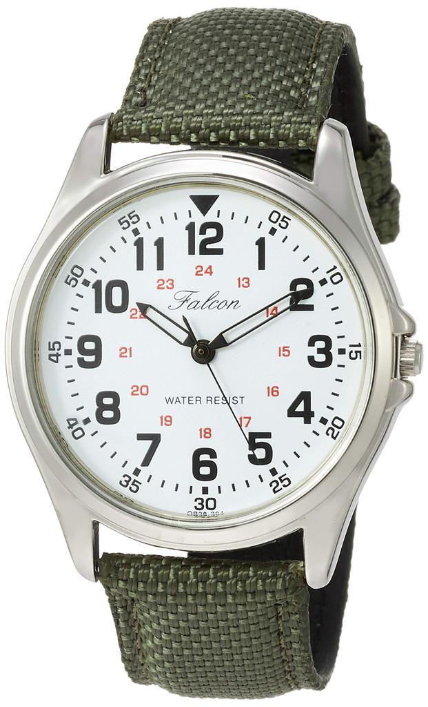 Мужские часы Citizen Falcon Q&Q, Зеленые, QB38-304