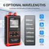 NOYAFA 4 In 1 Fiber Optical Power Meter Visual Fault Locator NF-916 VFL REF FC SC ST LCD Display Optic Cable Tester Network Tool
