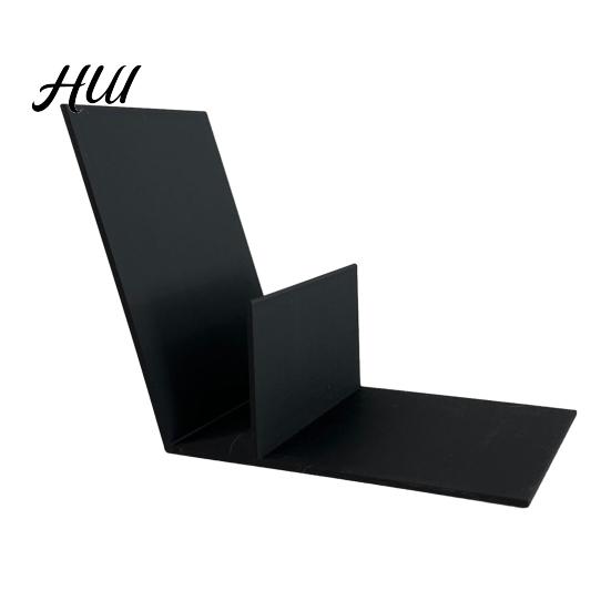 Industrial Style Bookshelf Accessory Cat Bookend Stand Matte Black Paw Design Stable Non-Slip Book PLA Material Decorative Desktop Organizer