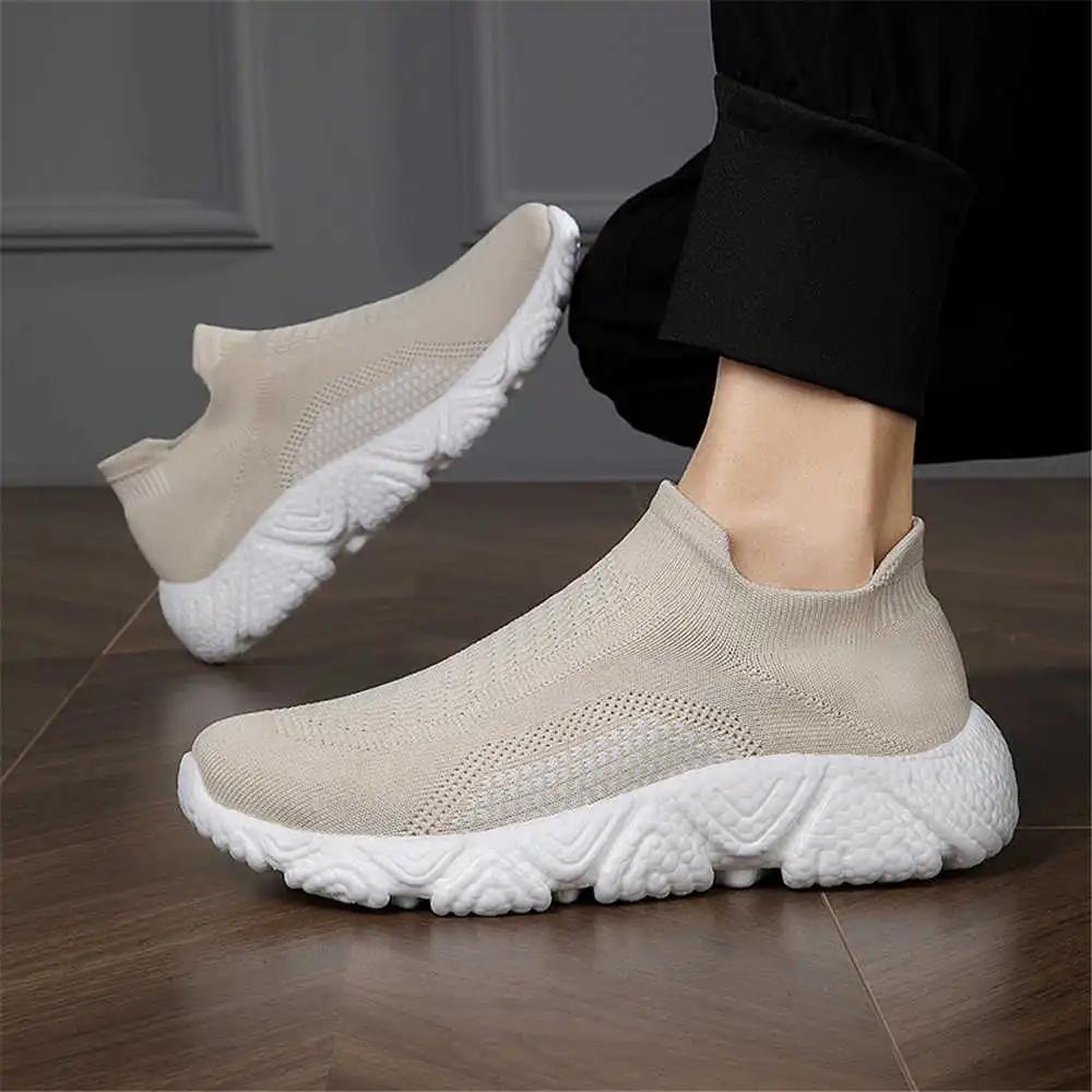 Fashion Slip Resistant Special Size Wine Boots High Tops Sneakers Men Flat Shoes Black Sports Famous Brands Popular Luxary