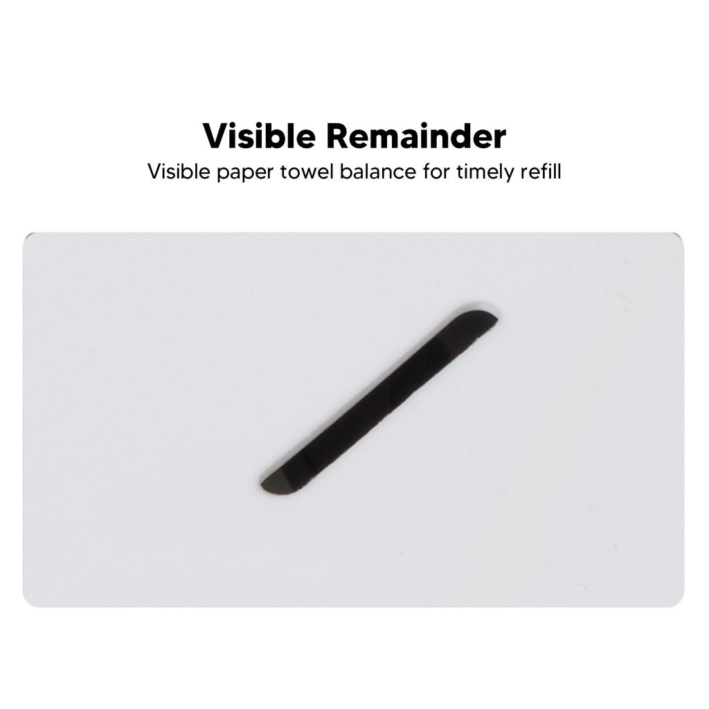 Single Roll Jumbo Tissue Dispenser Large Capacity Jumbo Toilet Paper Dispenser Punch  Wall Mount for Toilets for Bathrooms