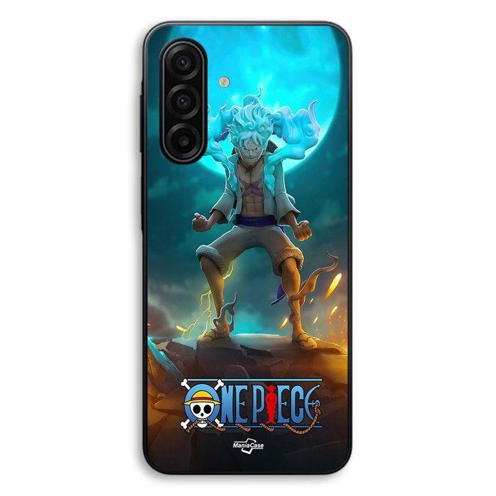 Phone Case - MANIACASE - Samsung Galaxy A17 - Flexible - Silicone TPU - One Piece Luffy Gear Moon